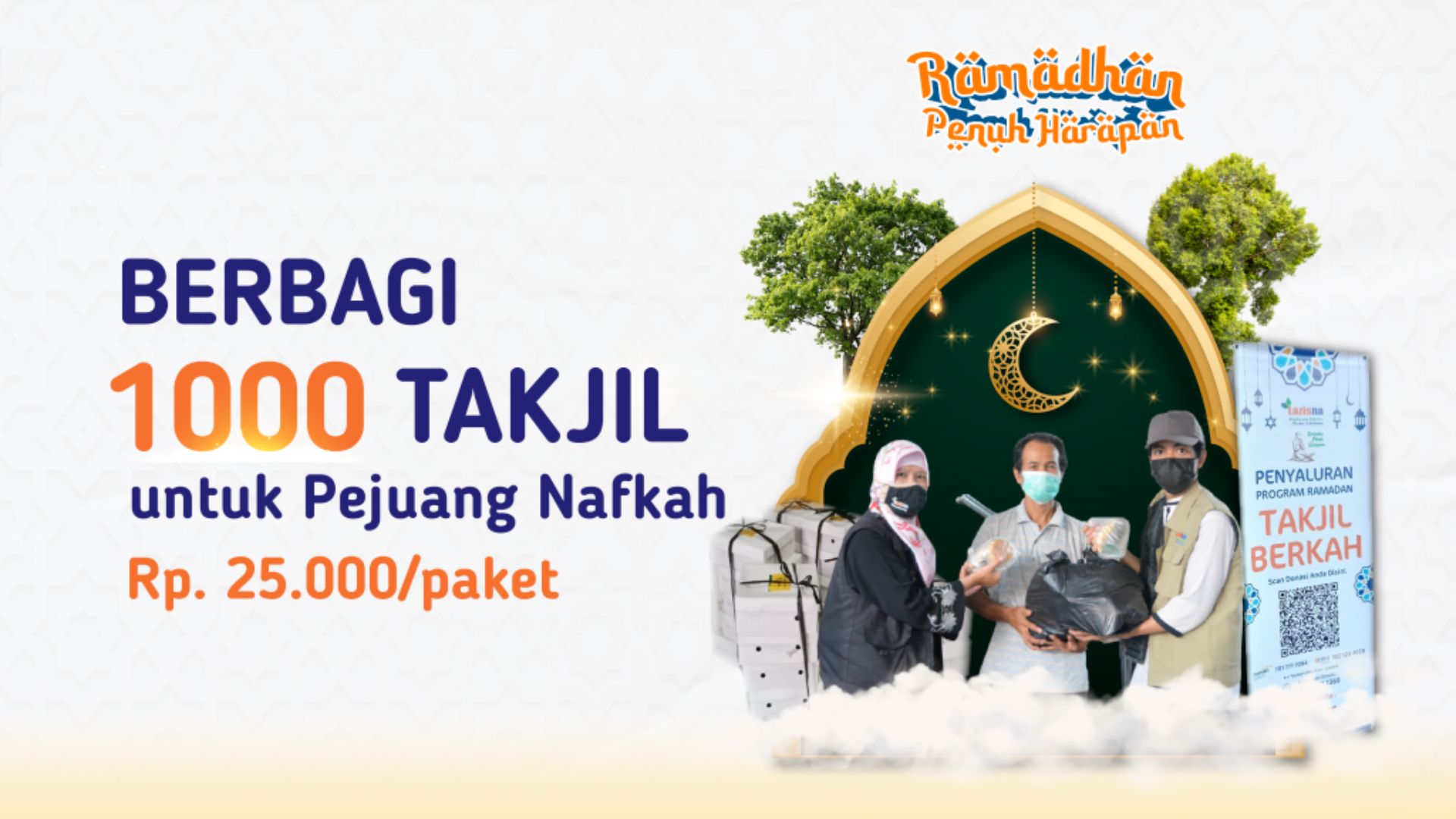 1000 Takjil setiap hari selama Ramadhan